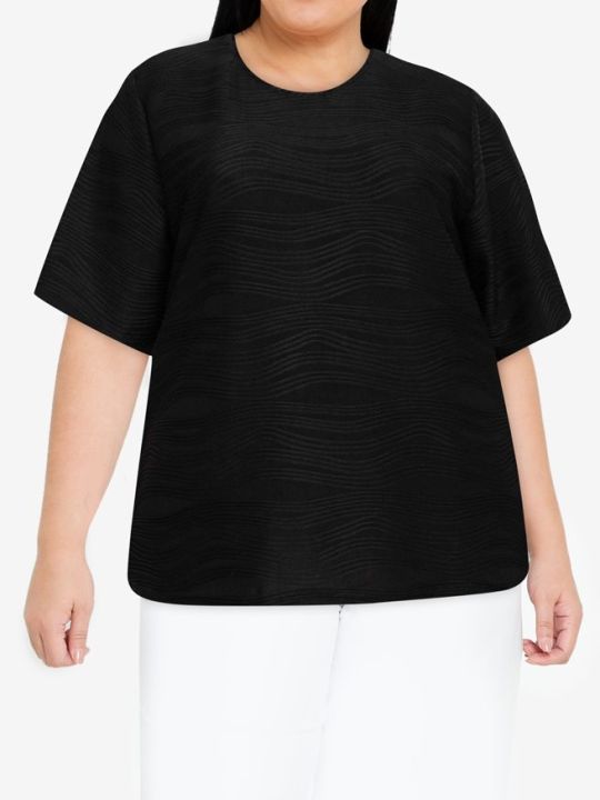 Men's Plus Size Round Neck Short Sleeve T-Shirt main image 1