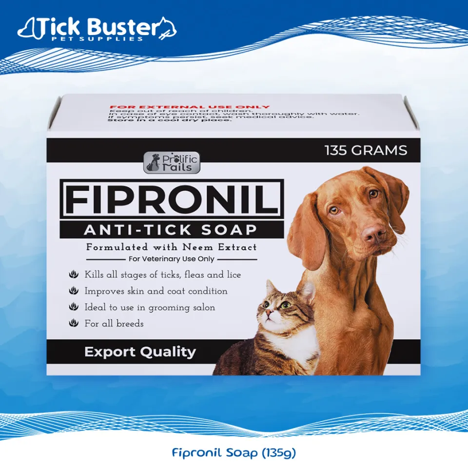 TBS 2.0 Fipronil Anti tick Soap formulated with Neem Extract