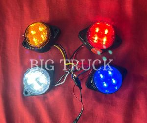 SHILIDUO 2" 24V LED LORRY TRUCK SIDE LAMP LAMPU TEPI LORRY