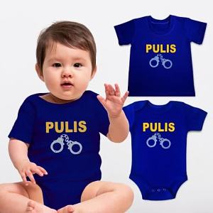Baby Onesies PH Career Baby Clothes Officer 0-12 months Newborn Baby Boy Girl Monthly Baby Clothes