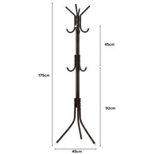 JIJI.SG Lysa 12 Hooks Hat and Clothes Hanging Rack Standing Rack