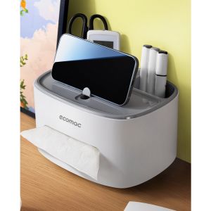 Hộp Đựng Giấy Ăn Để Bàn ECOMAC Đa Năng Thông Minh Tiện Lợi EC36