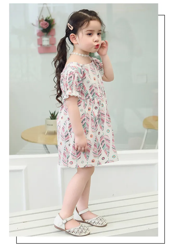 design dress budak 12mth-12yrs] Gaun Budak Moden Baju Sedondon Anak Girl Dress Gaun Budak  Perempuan Korean Design Soft Cotton Premium