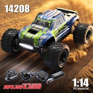Xe điều khiển Hyper Go Monster Truck 14208 – 1/14 Brushless / 4WD / chạy leo trèo bốc đầu cực mạnh