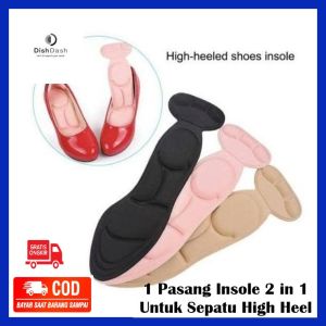 [BAYAR DITEMPAT] SerbaKaki 1 Pasang 5 in 1 Insole Sepatu Pria Wanita T-shape Full Sol plus Ganjalan Sepatu Longgar Insole Kaki Untuk Kaki Anti Pegal