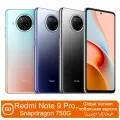 Used phone Xiaomi Redmi Note 9 Pro Smartphone 5G 95% New Snapdragon 750G Octa Core Global 108MP Quad Camera 4820mAh Battery. 