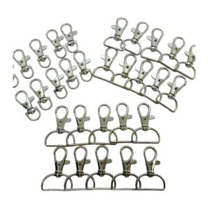 10pcs G-Hook / Swivel Lock Clasps for Key Rings Crafting Sewing Ordinary Hook
