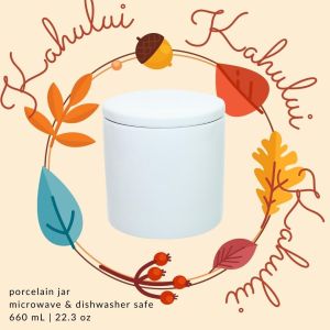 KAHULUI Porcelain Jar | Toples Keramik | Ceramic Canister