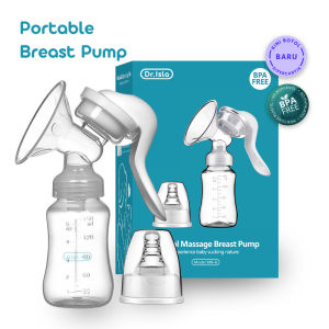 Dr.Isla MB6 Manual Breast Pump Milk Pam Susu Baby Breastpump 150ml Feeding Bottles BPA Free 手动吸奶器