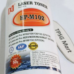 Mực in CF230A CF233A HP 17A M102 230a 102a 30a / Canon 047 051 (NET 50g) / Màu Đen