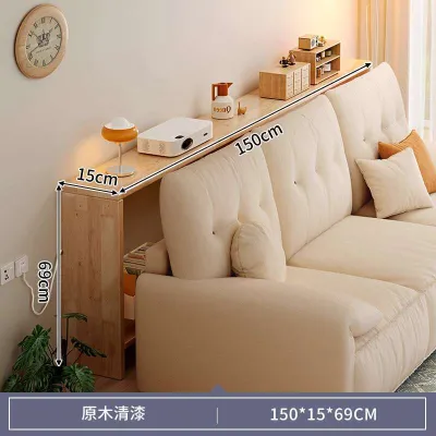 Sofa Gap Shelf Bedside Table Solid Wood Bed Side Shelf Bedside Tables Wood Behind Sofa Shelf Solid Wood Narrow Side Table Bedside Gap Storage Cabinet Bedside Bed End Gap Storage Shelf Sofa Back Storage Rack