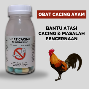 Obat Cacing Ayam Untuk Mengobati Cacingan Mencret dan Masalah Pencernaan