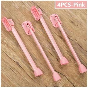 4Pcs Kaki Meja Lipat Belajar Anak Stainless Steel Serbaguna Portable Kaki Meja Lipat Laptop