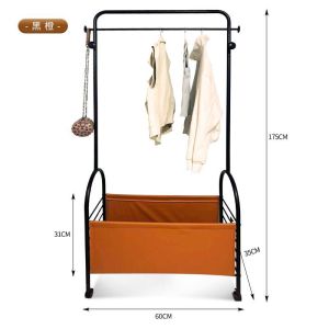 Clothes Hanger Stand Floor Clothes Rack Stand Clothes Rack Stand  Clothes Hanger Hanging Rack For Clothe  How Far Is the Simple Frame Universal Wheel Storage Rack 晾衣架