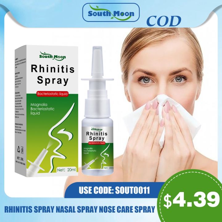 100% Effective 20ml Rhinitis Nose Spray Nasal Spray Chronic Rhinitis ...