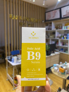 Serum Dưỡng ấm Phục hồi làm khoẻ da Vic Derma + Folic Acid B9 50ml
