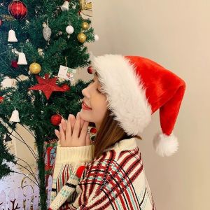 Ryn studio plush christmas hat children adult plush hat christmas gifts christmas hat christmas decorations