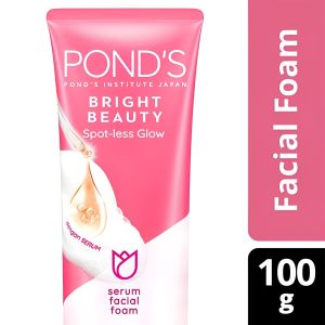 Original 100G Ponds Bright Beauty Serum Facial Foam  Cleanser Face Natural Vitamin Skincare Cleansing
