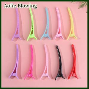 Aolie 10Pcs Set Professional Basic Hair Grip Clips Sectioning Salon Styling Hair Clips