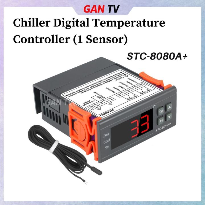 Heavy Duty STC-8080A+ Single Sensor Chiller Refrigerator Digital