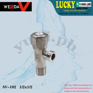Sus 304 Stainless Steel One Way Angle Valve 1/2 x 1/2 SV102