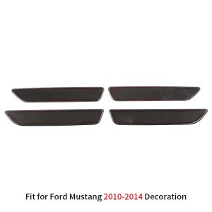 Cornerr JeCar Car Fender Lights LED Streamer Turn Signal Lights Waterproof For Ford Mustang 2010-2014 Auto Body Decorative Lamp R7Q2P