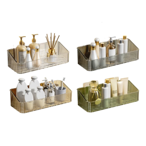 Adhesive Shower Caddys Heavy Duty Bathroom Shower OrganizerWall Mounted Bath Storage Shelves for Bathroom Accessories