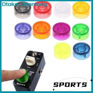 Dtake 1X footswitch Topper nhựa đầy màu sắc cản bảo vệ cho guitar hiệu ứng bàn đạp