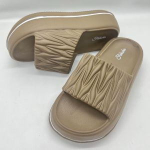 Fuhaha 757 Sandal Wanita Selop Hak Tebal Sandal Karet Remaja Dewasa Trendy Korea Style Merek Fuhaha Ukuran 36-41