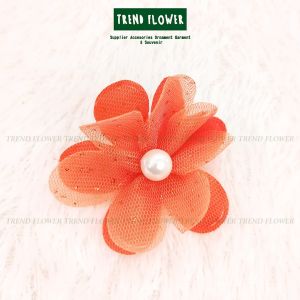 Bunga Kain Tranparan Tul Gliter - Bunga Bros Souvenir Hampers Cantik
