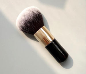 CHỔI DẶM VÀNG CÁN ĐEN LÙN SIÊU MỊN KHÔNG RỤNG LÔNG DÙNG TRANG ĐIỂM DẶM VÀNG SIÊU ĐỈNH