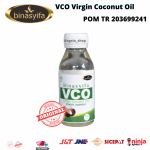 Binasyifa herbal vco virgin coconut oil original 500ml Sebagai antibakteri Menjaga kesehatan jantung Mencegah penyakit osteoporosis Mencegah diabetes Mencegah lever Menurunkan berat badan Memelihara kesehatan