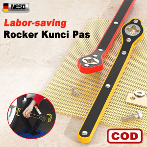 NESO Kunci Pas Ratchet Jack Hemat-tenaga Kerja Kunci Mobil Baja Tipe Silang Kerja Gunting Jack Kunci Pas Roda Ban Garasi labor-saving wrench rocker