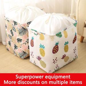 100L Large Folding Dirty Laundry Basket Organizer Toy Clothes Storage Bucket Collapsible Drawstring Laundry Hamper with Handle