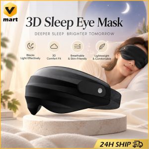 Light Blocking 3D Comfort Sleep Eye Mask Eye Mask Sleep 3D Stereoscopic Sleep Aid for Men Women Adult Portable for Sleeping Block Out Light Eye Mask Travel