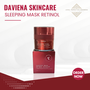 Daviena Skincare Sleeping Mask Retinol Booster Perawatan Wajah