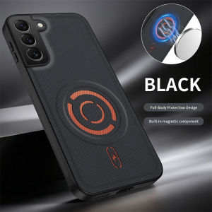 Casing For Samsung Galaxy S23 S22 S21 S20 Plus SamsungS23Plus S23+ S22+ S21+ 5G Leather Phone Case Camera Protection Shockpoof Cases Back Cover