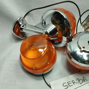 Aksesoris Motor Honda C70: Set Lampu Riting Depan Belakang