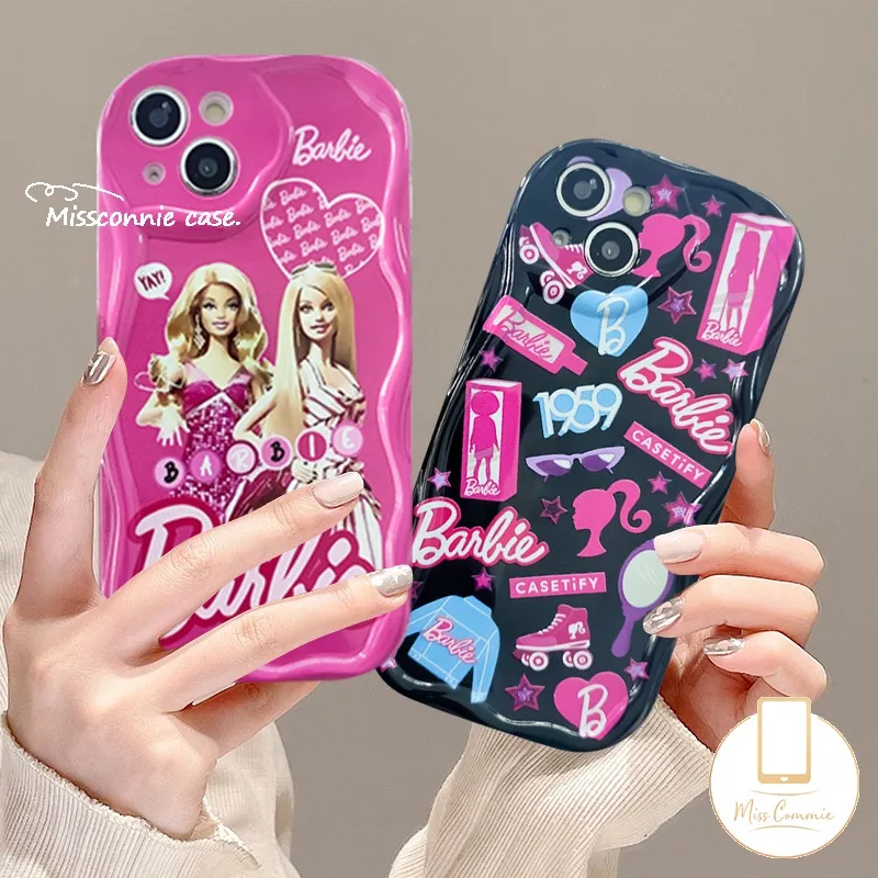 MissConnie Casetify Cute Princess Barbie Soft Case Compatible for