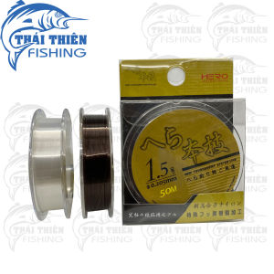 Dây câu Cước câu cá Hero cuộn 50m