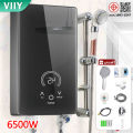 VIIY เครื่องทำน้ำอุ่น ระบบตัดอัตโนมัติ เครื่องทำอุ่น Water Heater เครื่องทำน้ำร้อนน้ำอุ่น เครื่องทำน้ำร้อน 5500Wเครื่องทำน้ำอุ่นกำลังสูง ของขวัญปีใหม่. 