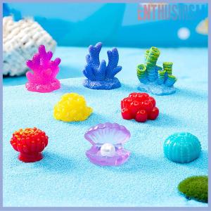 【Enthusiasm】🌟🌟【Hot Sale】🎈 Colorful Resin Aquarium Mini Artificial Coral Reef Landscape Fish Tank Underwater Ornament Aquarium Accessories