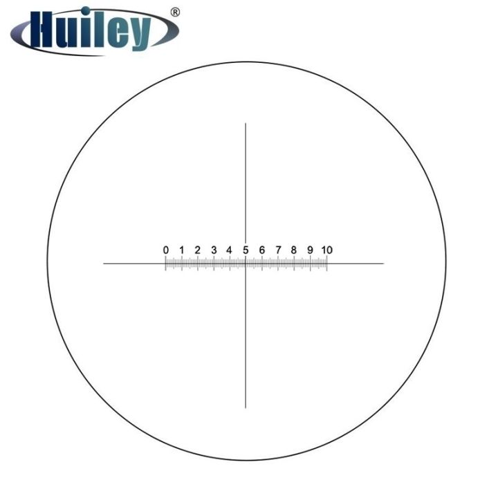 DIV 0.1 mm Eyepiece Micrometer for Stereo Biological Microscope Ocular ...