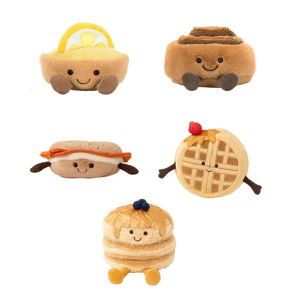 Sweet Bread Pastry Plush Doll Lovely Soft Throw Pillow Kids Bedroom Decors Cute Comfort Gift