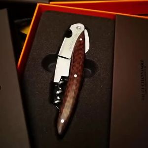 ที่เปิดขวดไวน์แบบดึงขนาดเล็ก Vauzy-Chassangue ที่เปิดขวดไวน์แบบแมนนวล กล่องของขวัญไวน์สำหรับผู้ชาย