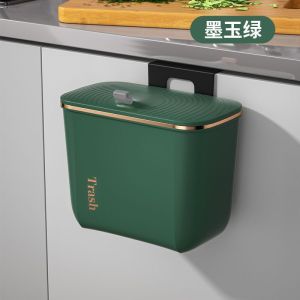 Gantung Tong Sampah Tempat Sampah Tutup Dapur Plastik Wadah Trash Bin Gantung Meja Toilet Kamar Mandi Serbaguna