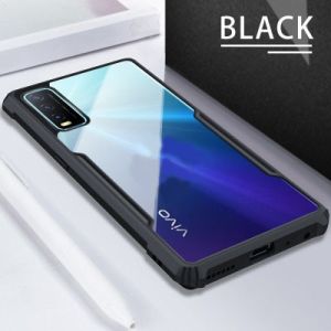 Acrylic Shockproof Phone Case For VIVO X100 V19 V17 Pro V20 Se V21 5G V21e Y73V23 V23eV25V25e S1Y1sY21Y21sY33sY02Y11Y12Y15Y17Y16 Y02s Y19 Y15sY15a Y35 Y51 Y72 Y76 Y77 Y91 Y91i Y93 Y95 Y20i Y20s GY20 Y21Y21SY33sY22sY30 Y30i Y50 Clear Cover Anti-drop Casing