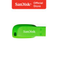 Sandisk Cruzer Blade 32GB USB 2.0 Flash Drive - ELECTRIC GREEN. 