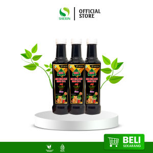 Madu Hitam Pahit Sherin Ruqyah 500gr - isi 3 botol