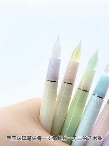 Bộ bút máy Jinhao 82 ngòi bút thủy tinh bút chấm mực ngòi EF dụng cụ viết văn phòng phẩm học sinh dụng cụ vẽ tranh.